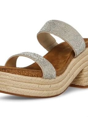Madden Girl Emerson Platform Sandals Chunky Block heels  Espadrille